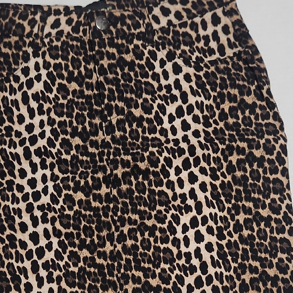 Leopard Print Skirt